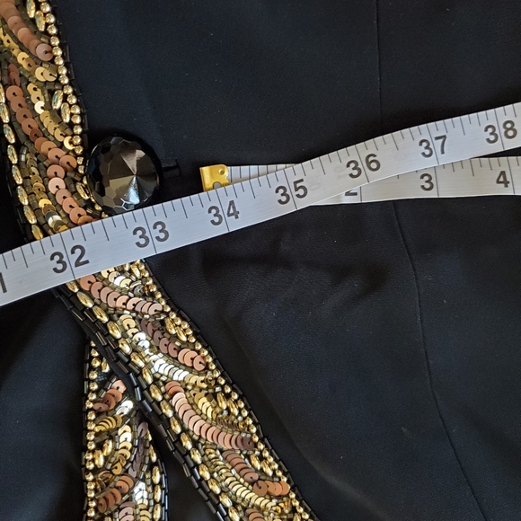 Vintage Sleeveless Blazer Oleg Cassini - Picture 11 of 14